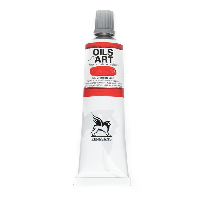 Culori ulei, Renesans OILS for ART, 60ml, 63 Carmine Lake