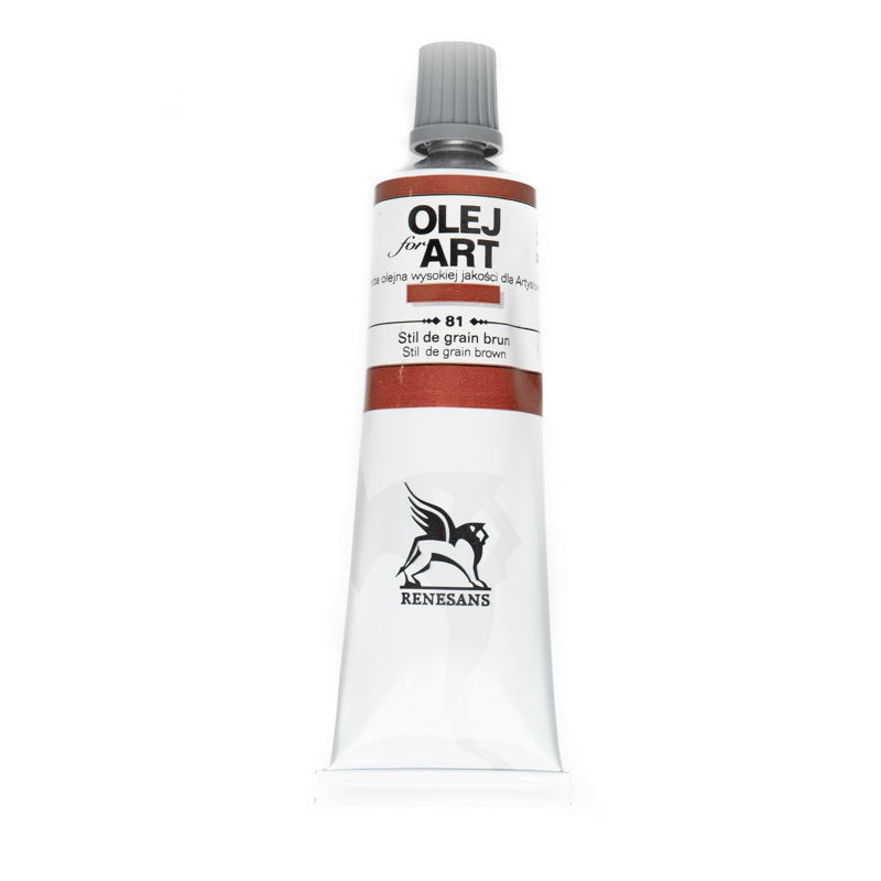Culori ulei, Renesans OILS for ART, 60ml, 81 Stil De Grain Brown