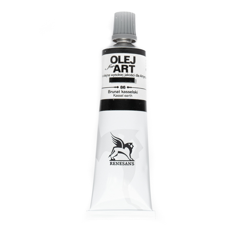 Culori ulei, Renesans OILS for ART, 60ml, 86 Kassel Earth