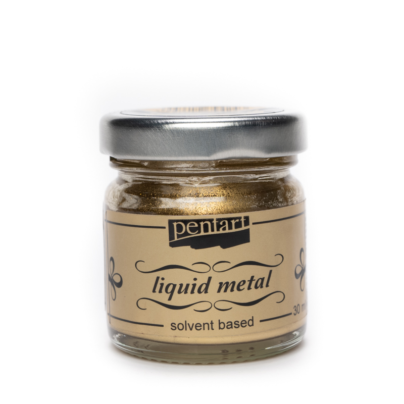 Metal lichid 30ml - auriu
