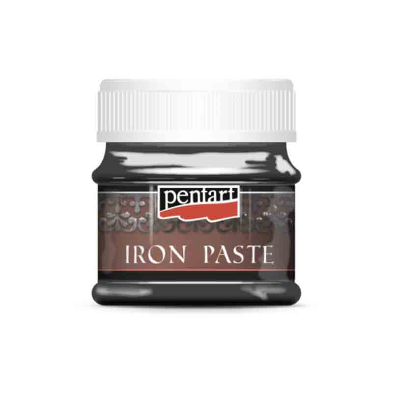 Pasta-cu-efect-de-fier,-Pentart-50ml,-Gri