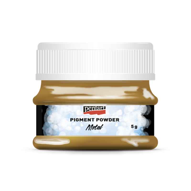 Pigment-pulbere-cu-efect-metalizat,-Pentart-5g,-Bronz