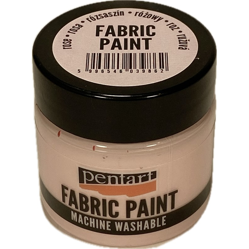 Vopsea pentru textile, Pentart 50ml, Roz