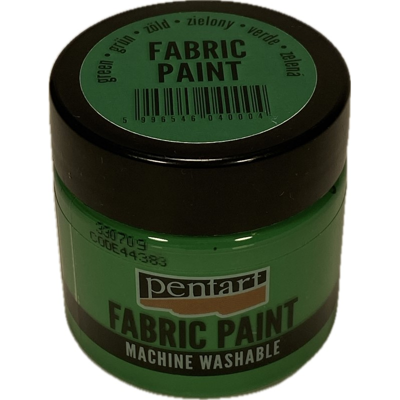 Vopsea pentru textile, Pentart 50ml, Verde