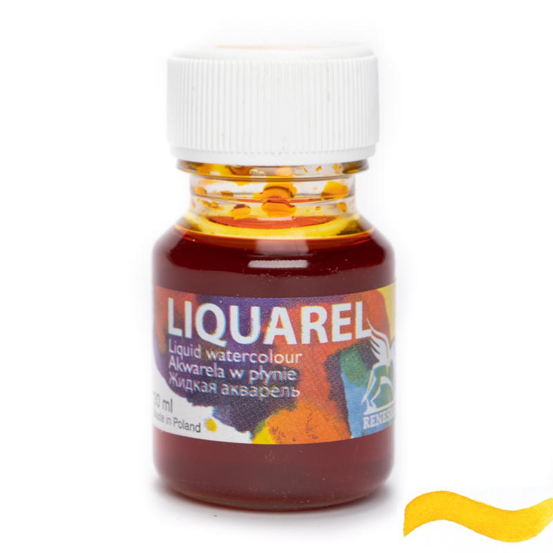 Acuarela lichida, Renesans, 30 ML, 111 DEEP YELLOW