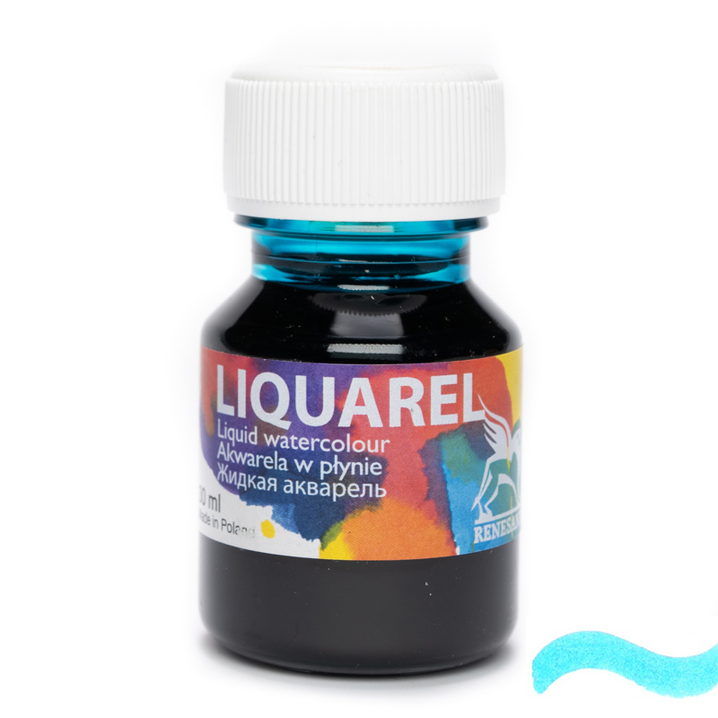 Acuarela lichida, Renesans, 30 ML, 122 TURQUOISE