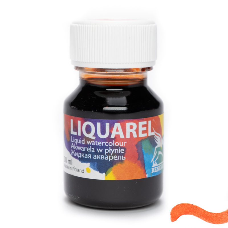 Acuarela lichida, Renesans, 30 ML, 131 CINNABAR