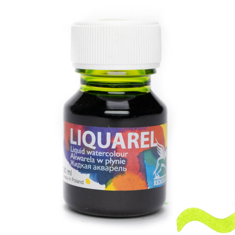 Acuarela lichida, Renesans, 30 ML, 150 LIGHT GREEN