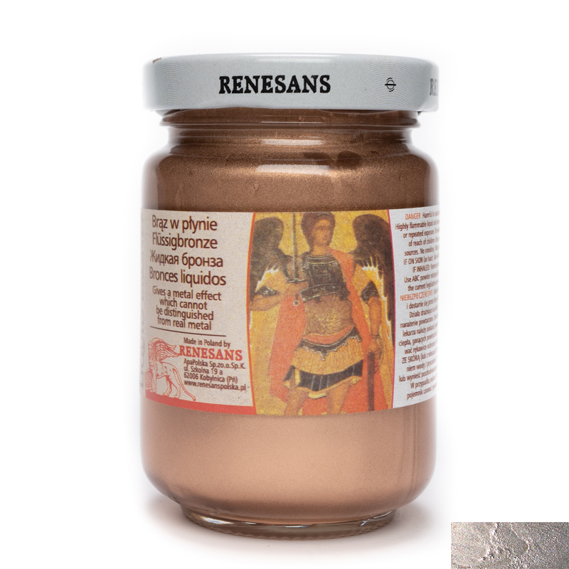 Bronz lichid, Renesans, 110ml, Rose gold