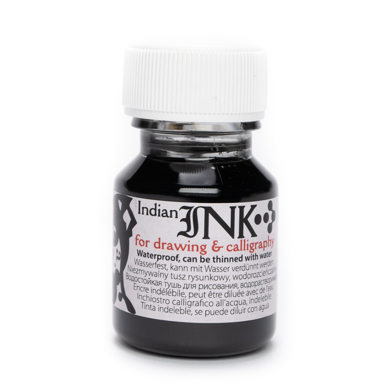 Cerneala indiana, Black, 30ml