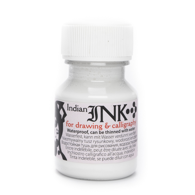 Cerneala indiana, White, 30ml