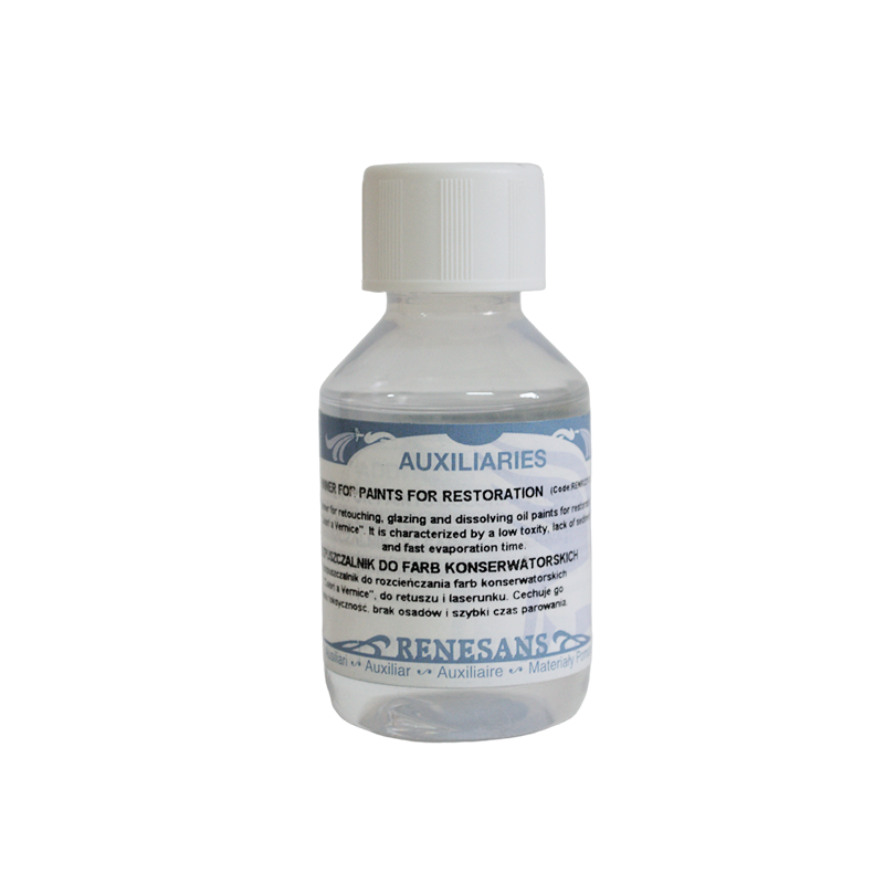 Solvent pentru culori de ulei pentru restaurare