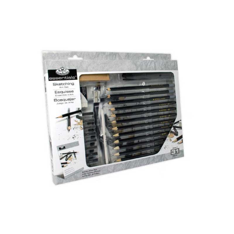 Trusa-pentru-schite-si-desen-Essentials-31-de-piese1
