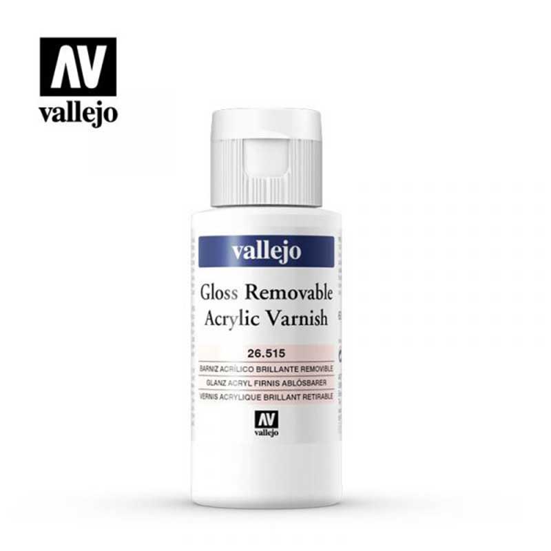 Vernis acrilic amovibil Vallejo 60 ml - Gloss