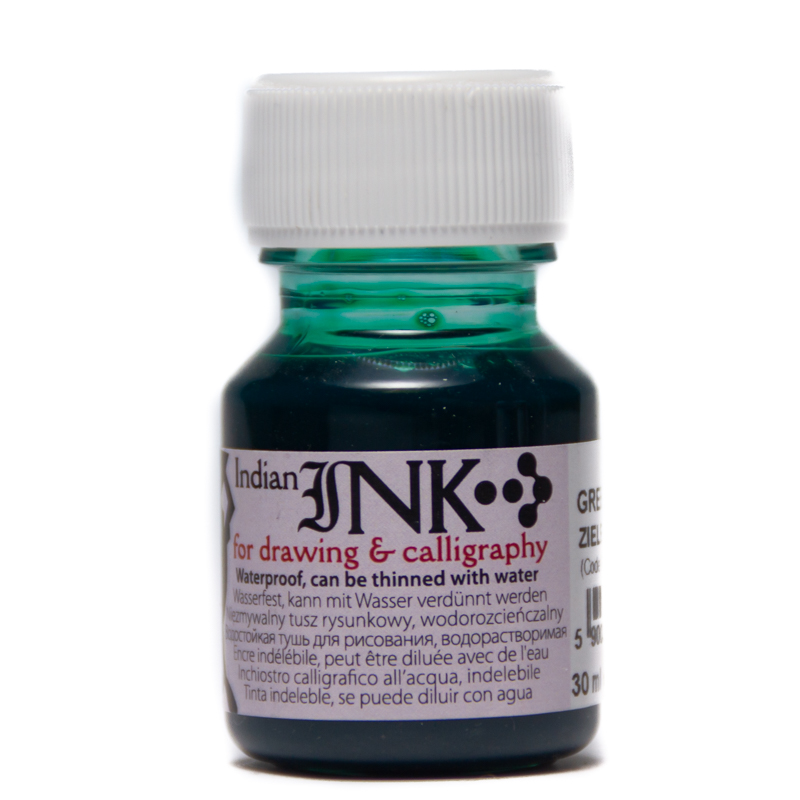 Cerneala indiana, Green, Renesans