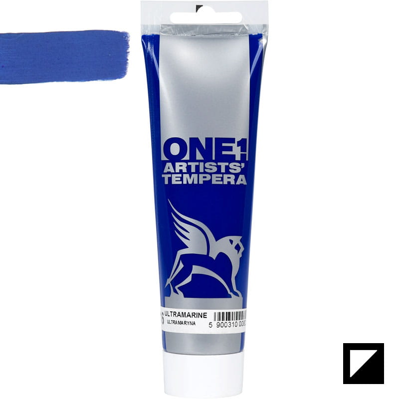 Culoare tempera, Tempera One, Renesans, 100 ml, 16 Ultramarine