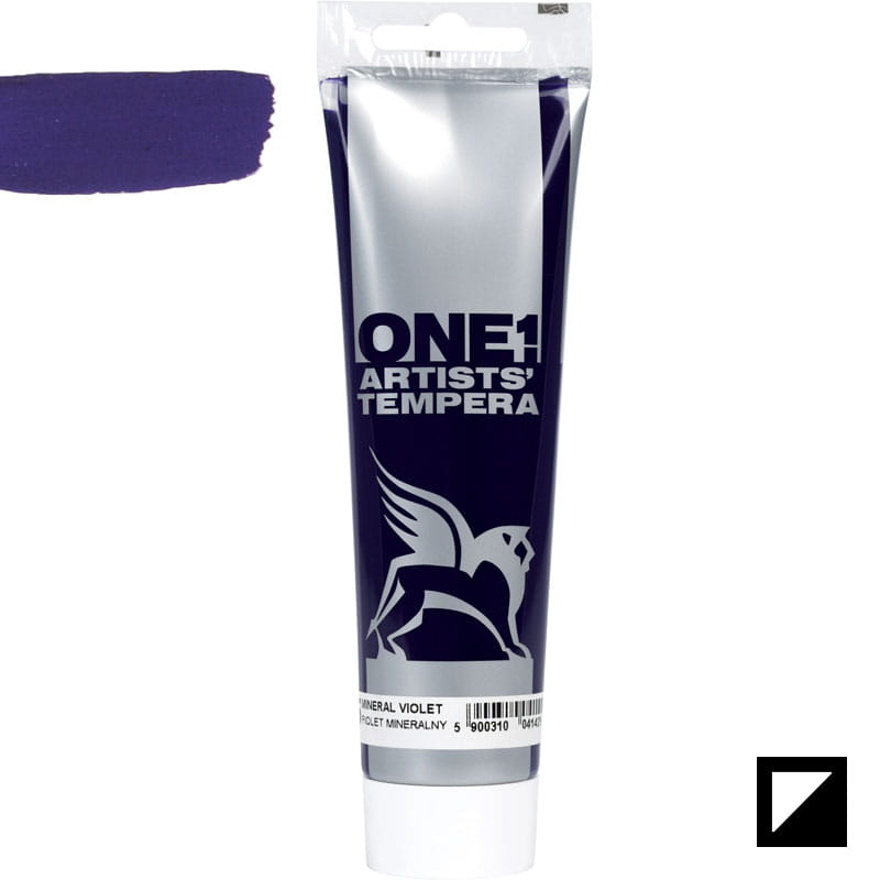 Culoare tempera, Tempera One, Renesans, 100 ml, 25 Mineral Violet