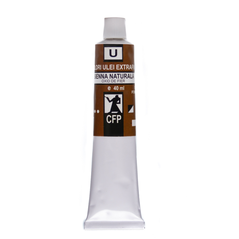 Culoare ulei extrafina, CFP, 40 ml, Siena Naturala