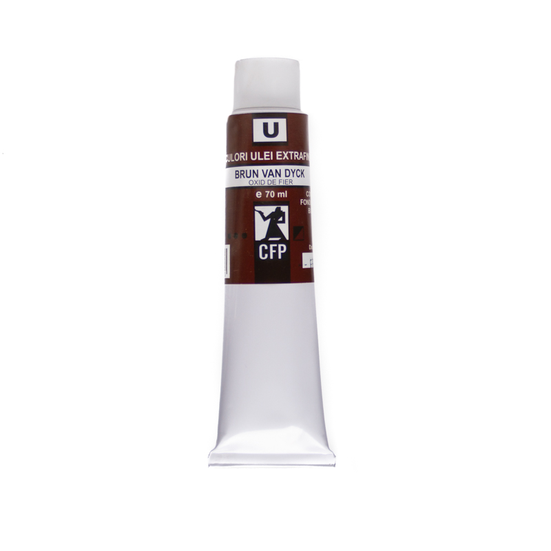 Culoare ulei extrafina, CFP, 70 ml, Brun van Dyke