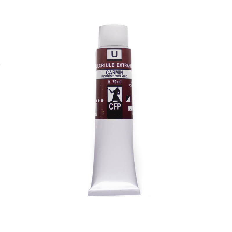 Culoare ulei extrafina, CFP, 70 ml, Carmin