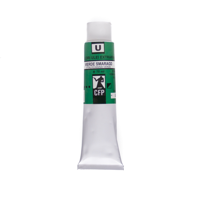 Culoare ulei extrafina, CFP, 70 ml, Verde Smarald Culoare ulei extrafina, CFP, 70 ml, Verde Smarald