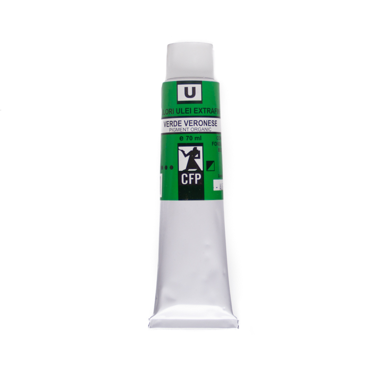 Culoare ulei extrafina, CFP, 70 ml, Verde Veronese
