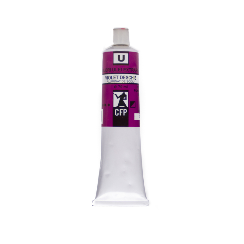 Culoare ulei extrafina, CFP, 70 ml, Violet Deschis