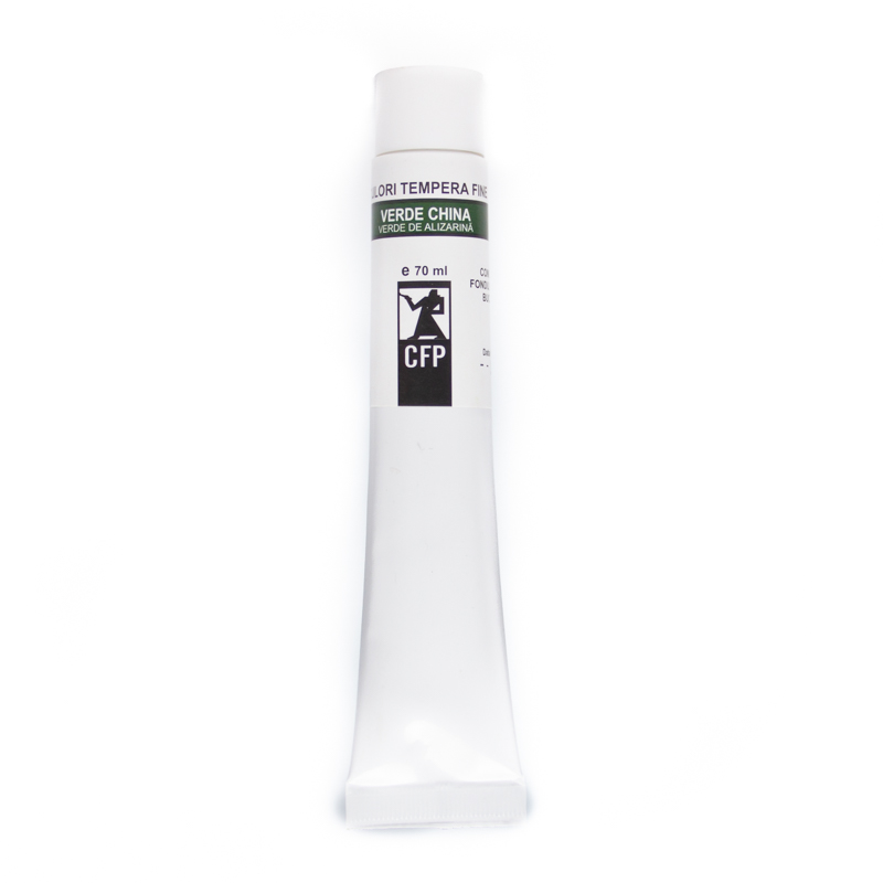 Culori tempera, Combinatul Fondului Plastic CFP, 70 ml, Verde China