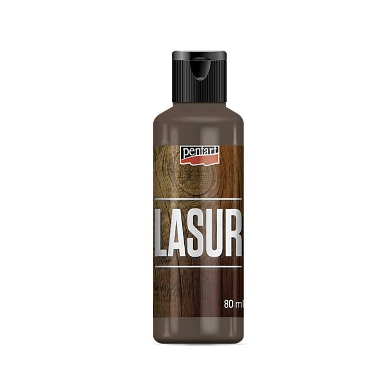 Lazura lemn, Pentart, 80ml, Nuci