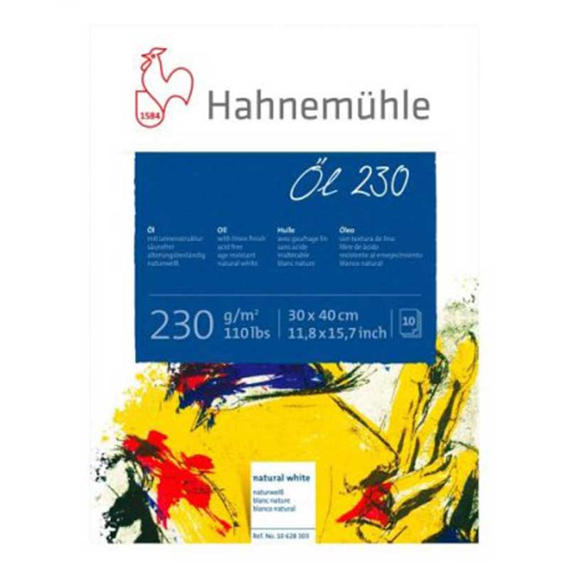 Bloc hartie ulei Hahnemühle, 230g, 10 coli
