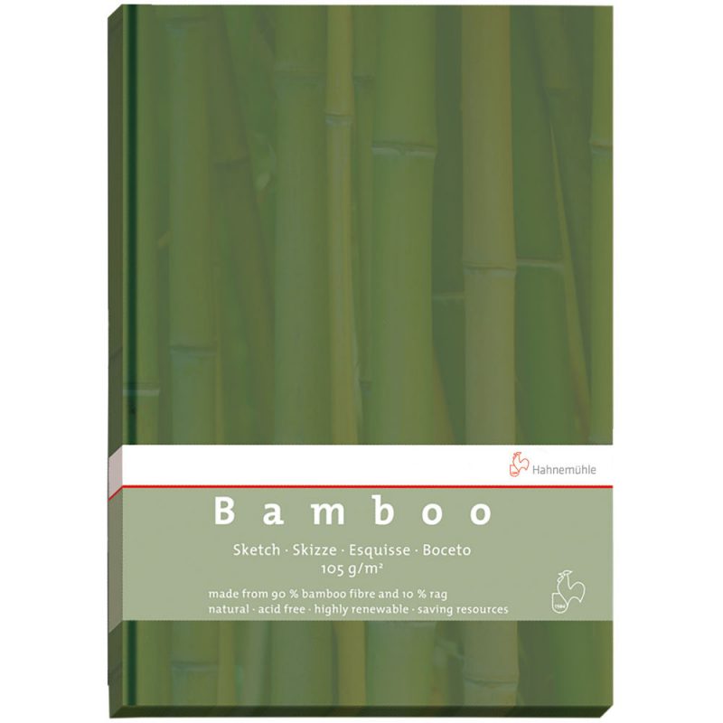 Sketchbook Bamboo Hahnemühle, 105g, 64 coli