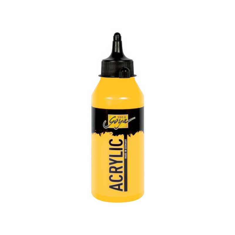 Culoare acrilica, Solo Goya 250ml, 03 Cadmium Yellow