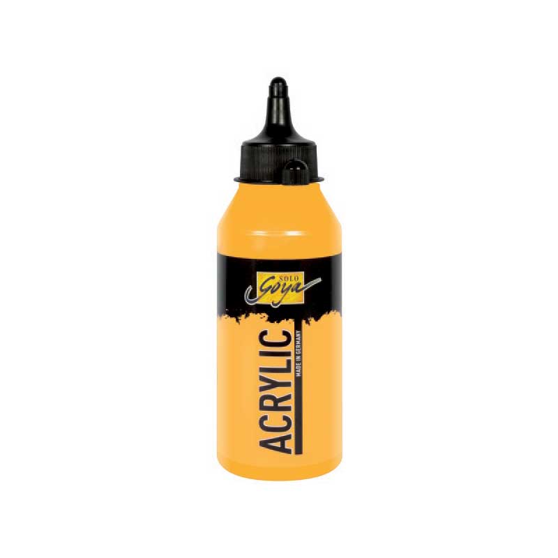 Culoare acrilica, Solo Goya 250ml, 05 Indian Yellow