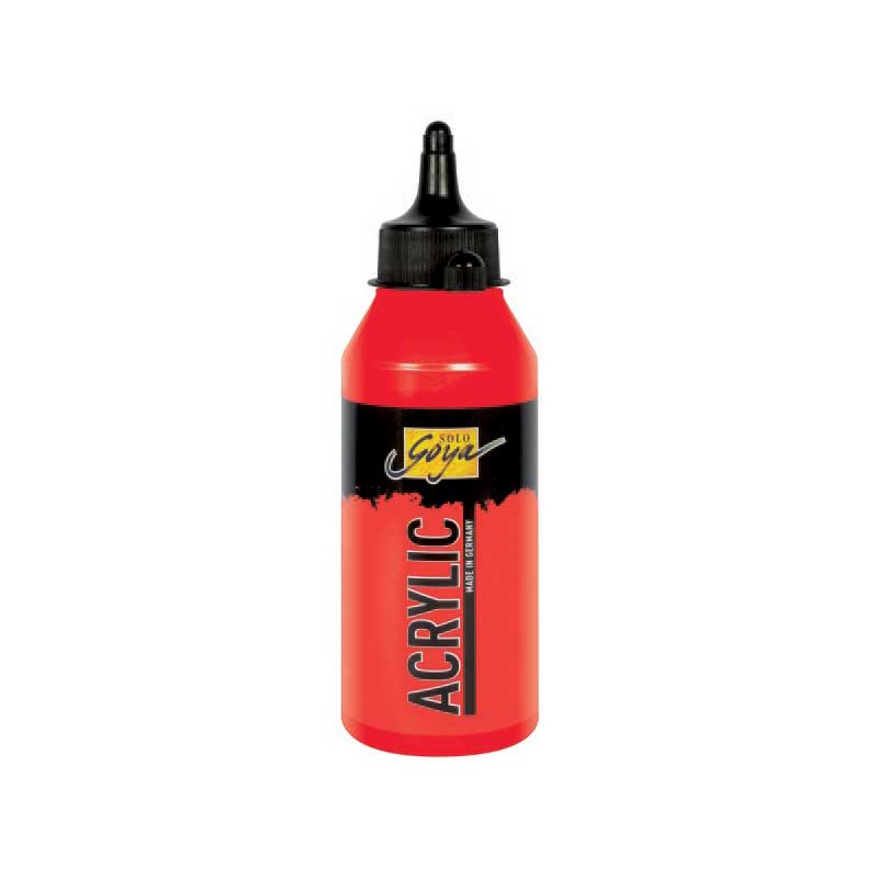 Culoare acrilica, Solo Goya 250ml, 07 Vermilion