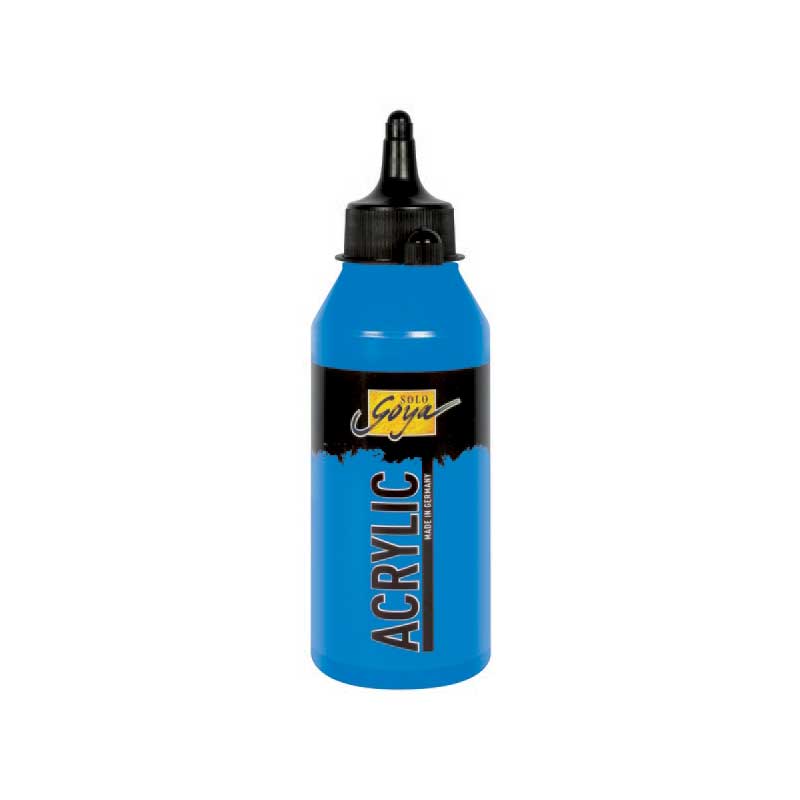 Culoare acrilica, Solo Goya 250ml, 12 Primary Blue