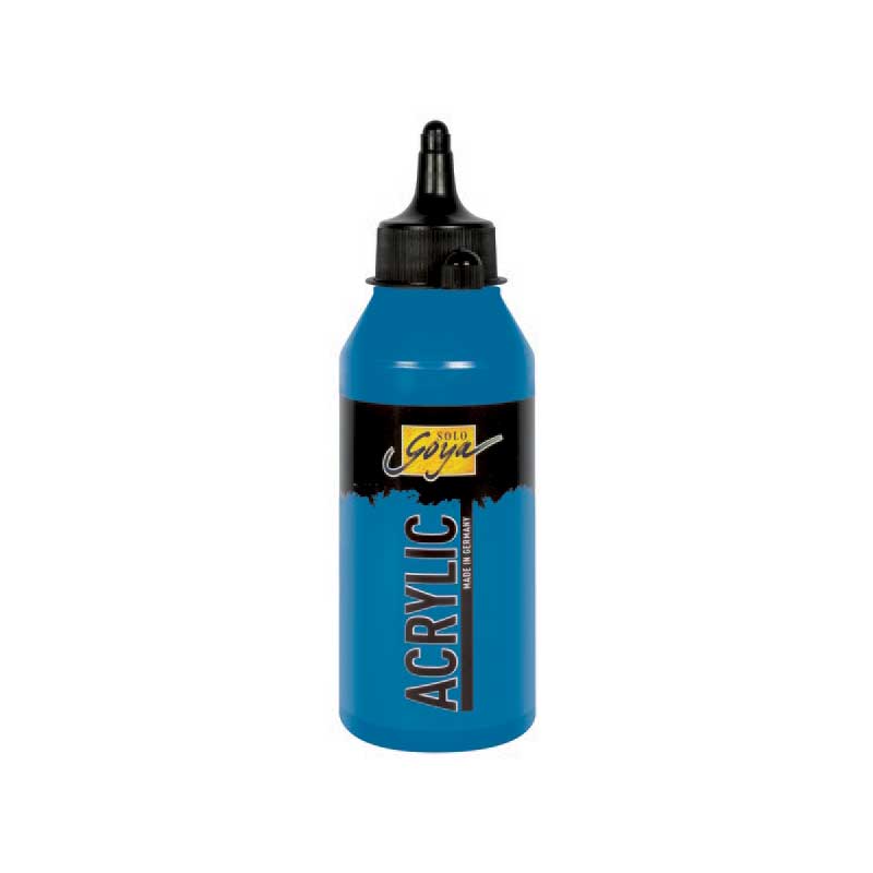 Culoare acrilica, Solo Goya 250ml, 13 Cerulean Blue