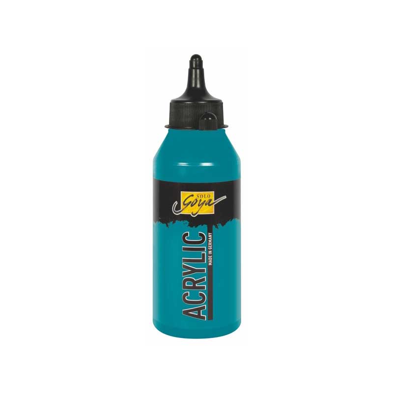 Culoare acrilica, Solo Goya 250ml, 17 Turquoise