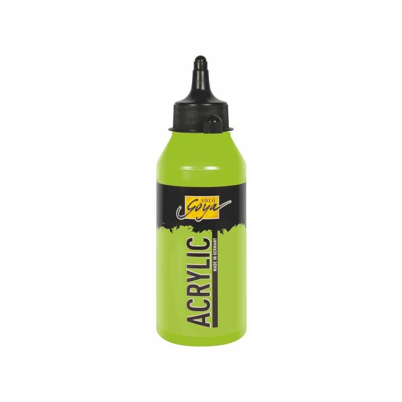 Culoare acrilica, Solo Goya 250ml, 18 Yellowish Green