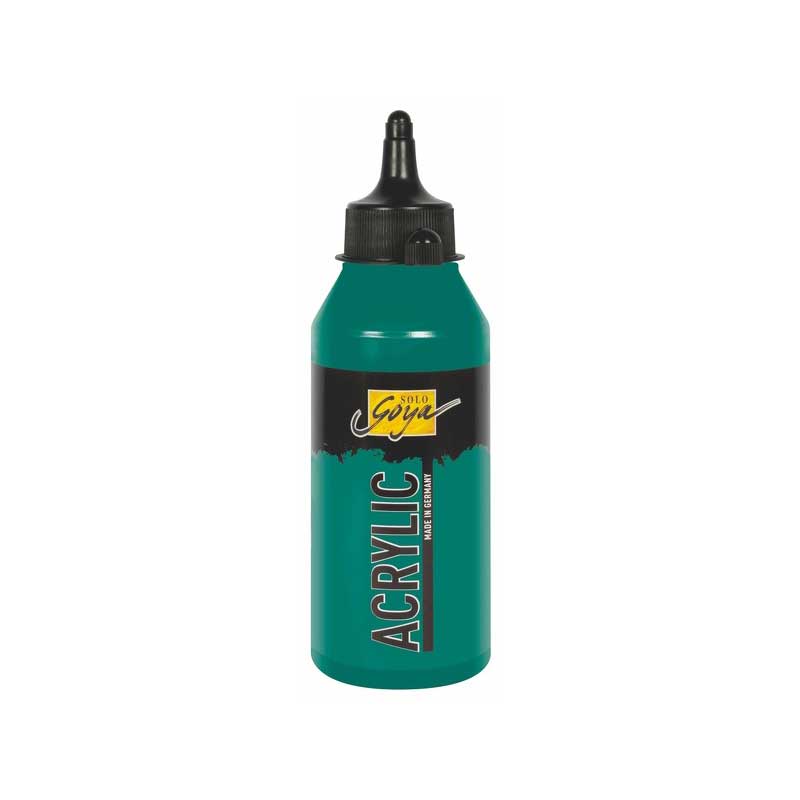 Culoare acrilica, Solo Goya 250ml, 19 Dark Green