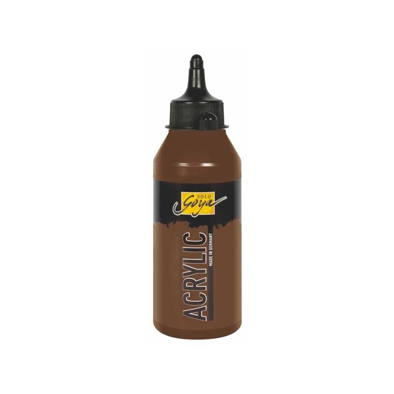 Culoare acrilica, Solo Goya 250ml, 23 Umber
