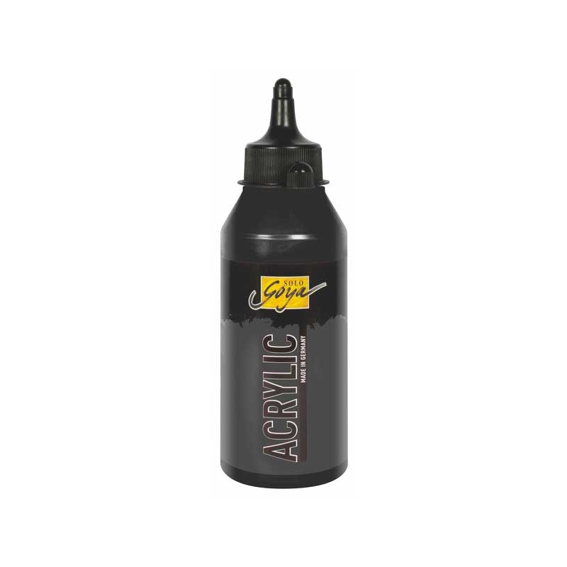 Culoare acrilica, Solo Goya 250ml, 26 Black