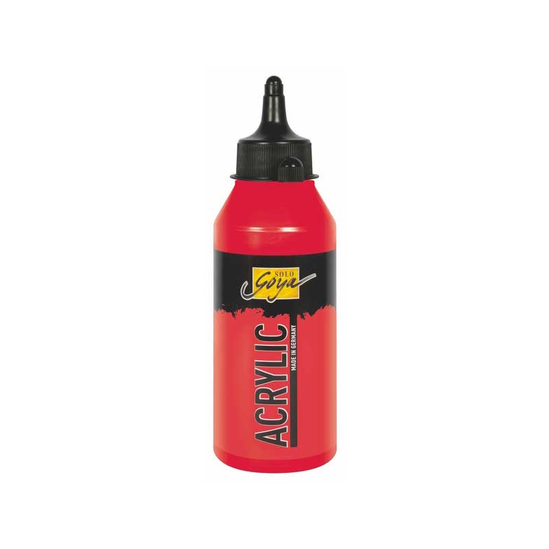 Culoare acrilica, Solo Goya 250ml, 31 Genuine Red