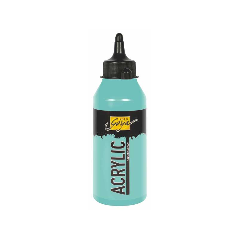 Culoare acrilica, Solo Goya 250ml, 39 Light Turquoise