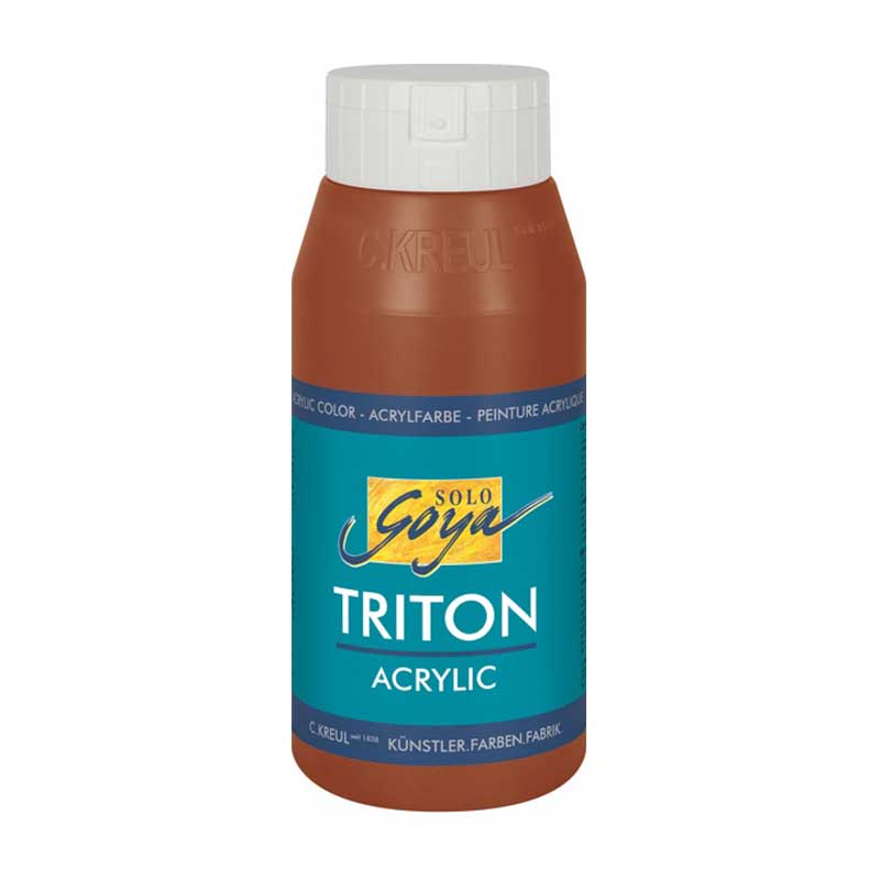 Culoare acrilica, Triton Acrylic 750ml, 12 Dark Oxide Brown