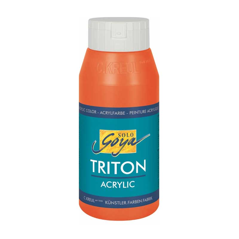 Culoare acrilica, Triton Acrylic 750ml, 18 Vermilion Red