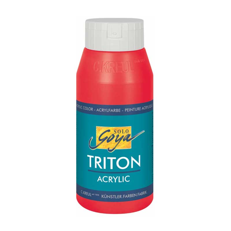 Culoare acrilica, Triton Acrylic 750ml, 27 Cherry Red