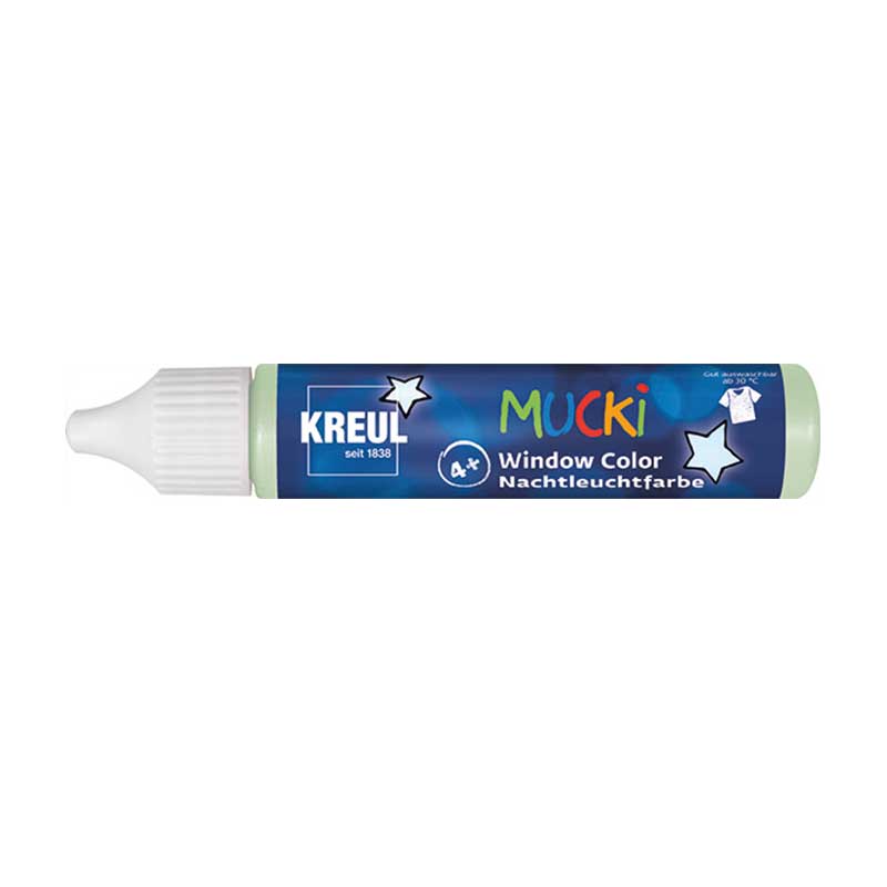 Marker pentru sticla Glow in the dark, Mucki C. Kreul, 29ml