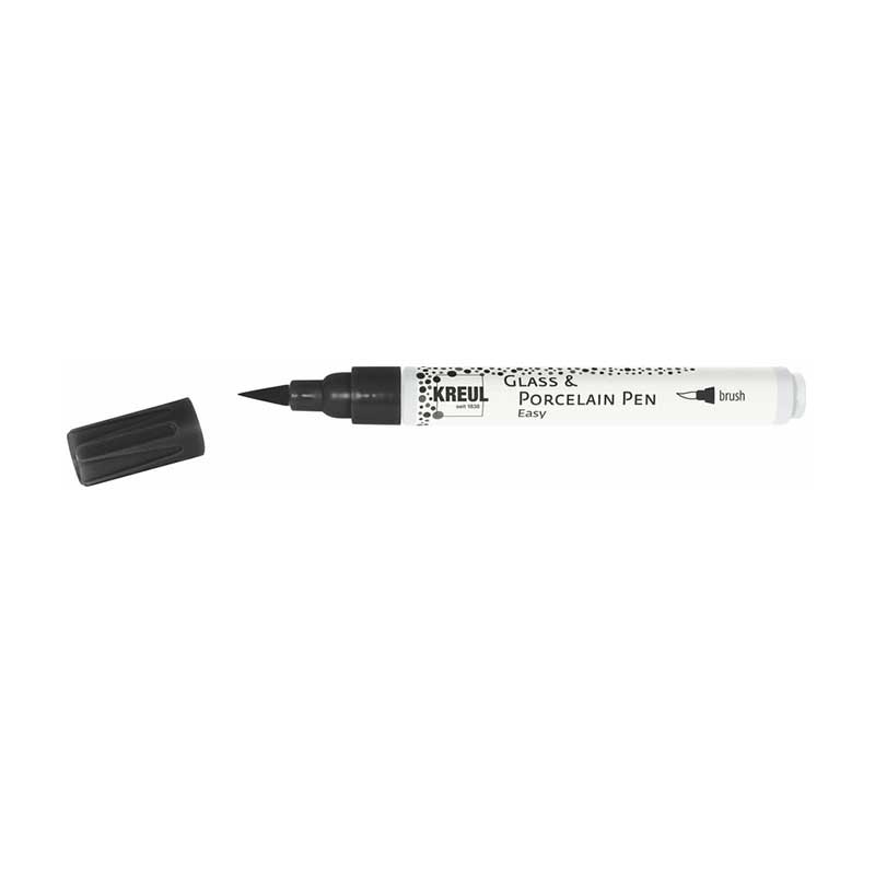 Markere pentru sticla si portelan, C. Kreul, Brush Black