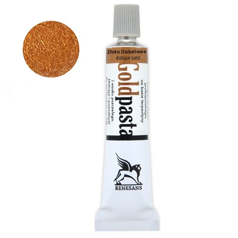 Pasta metalica, Renesans, 20ml, Ducat Gold