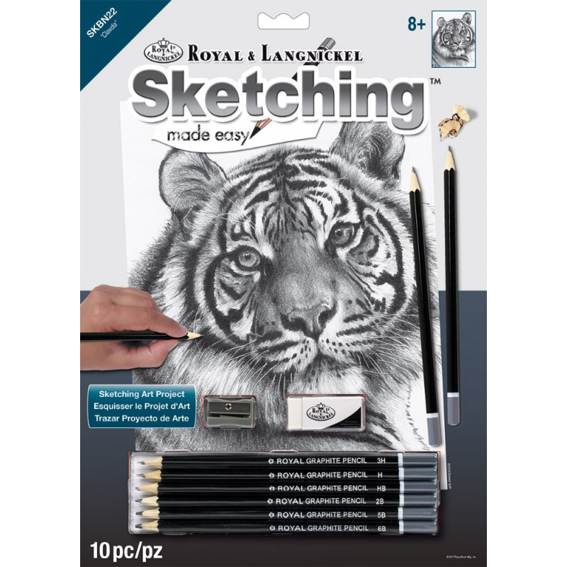 Set schite, Royal Langnickel, 22 - Easy Clawdia